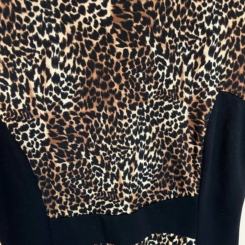 Michael Michael Kors Leopard Print Dress Sz 2